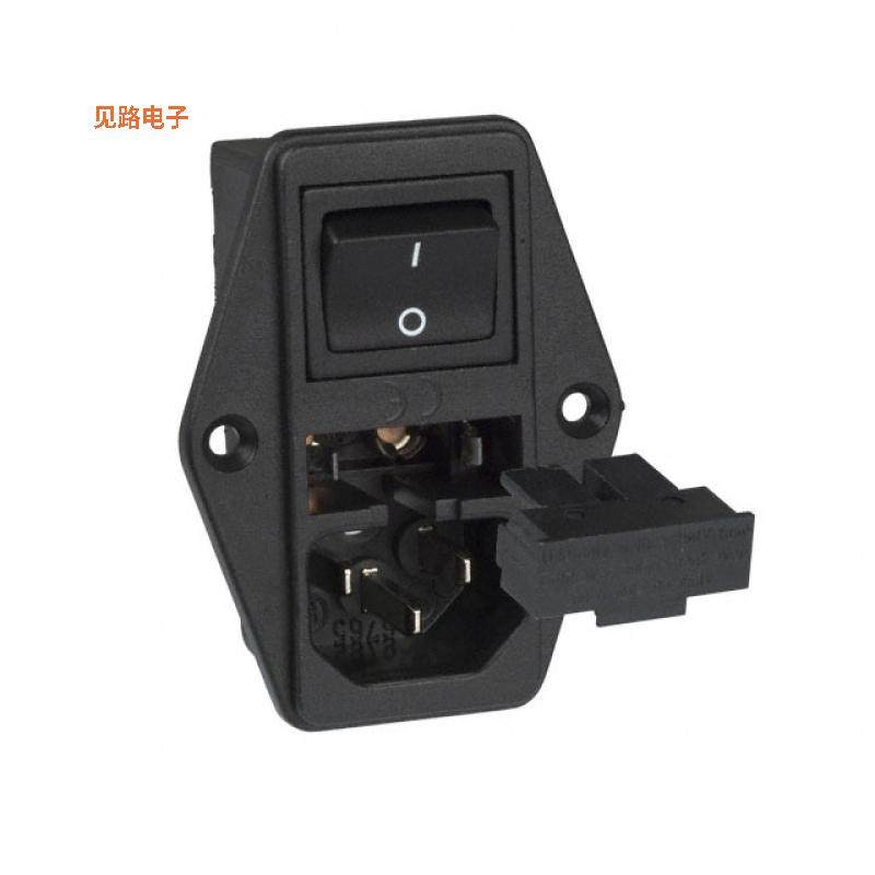 4304.6087 -原装[PWR ENT MOD RCPT IEC320-C14 PNLIEC 320-C14