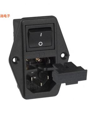 4304.6090 -原装[PWR ENT MOD RCPT IEC320-C14 PNLIEC 320-C14