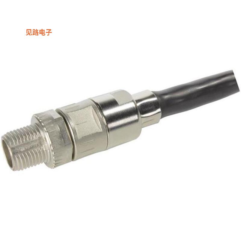 21038811811 -原装[M12 X-CODE 8PIN MALE SHIELDED, C插头外壳