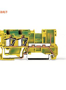 769-257 -原装[TERM BLK 2POS GREEN/YELLOW插头连接