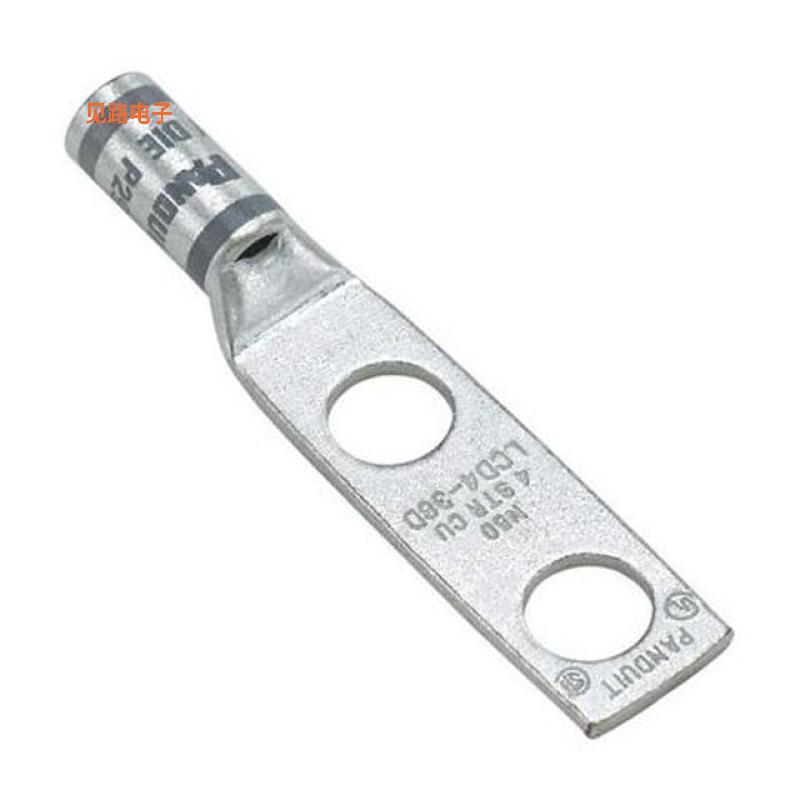 LCD2/0-14B-X -[全新CONN TERM RECT LUG 2/0 AWG #1/4]