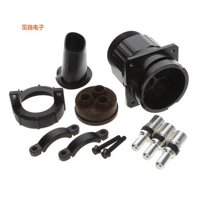 GTCE030F36-4P(025) -[全新GTC-E, SQUARE FLANGE RECEPTACLE,]