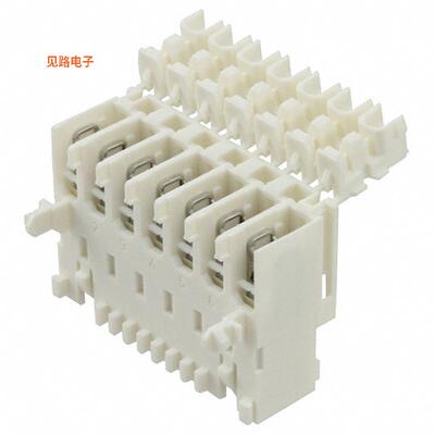 1534077-7 -原装[CONN PLUG 7POS IDC插头