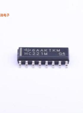 CD74HC221M96 -[原装单稳态多谐振荡器SOIC-16