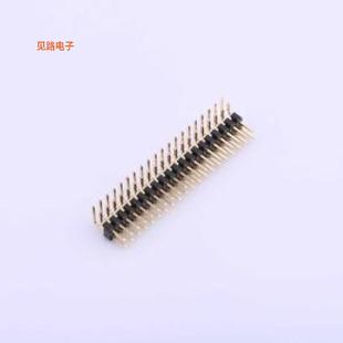 排针弯插 X4621WR 原装 C40D28 P=2mm 2x20I