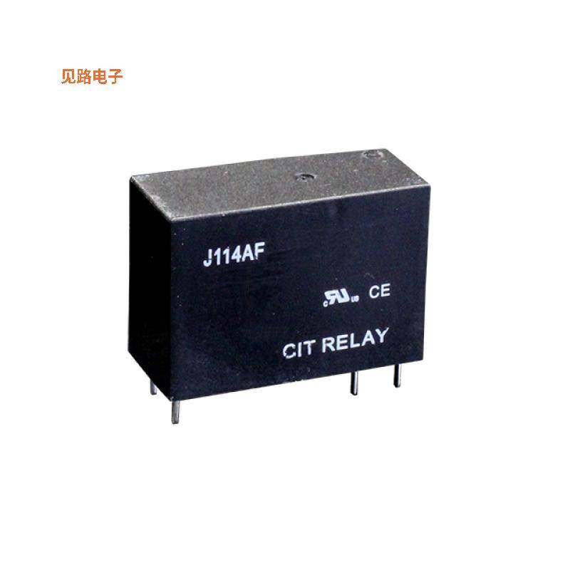 J114AF2CS5VDC.53 -原装[RELAY GEN PURPOSE DPDT 8A 5V通孔