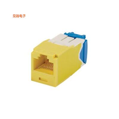 CJ6X88TGYL-24 -原装[MINI-COM MODULE, CAT 6A, UTP, 8插孔