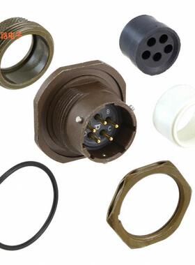 MS3114E14-5P -原装[CONN RCPT 5POS JAM NUT W/PI