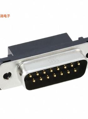 RDAD-15PE1/M2.6(55) -[全新CONN D-SUB PLUG 15POS R/A SOLDER]