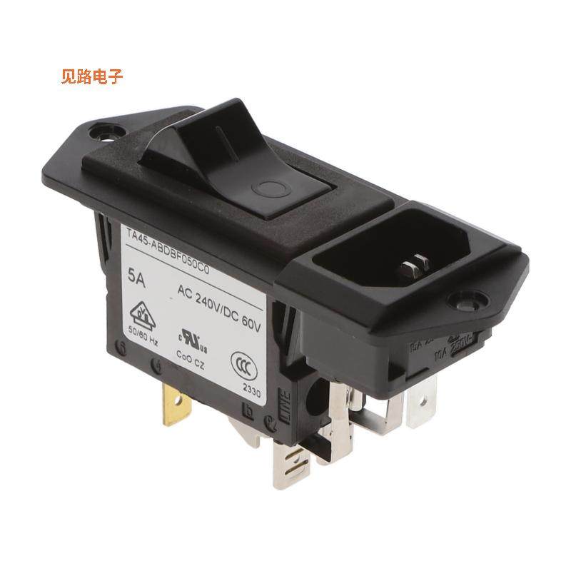 6145.3431.001 -[全新PWR ENT MOD RCPT IEC320-C14 PNL]