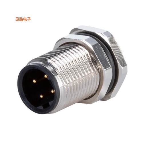CDM1218-04D-MT-F12-67 -[全新M12 MALE PANEL MOUNT,SOL