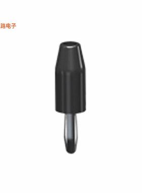 6079 -原装[CONN BANANA PLUG SLDRLESS BLACK香蕉插头