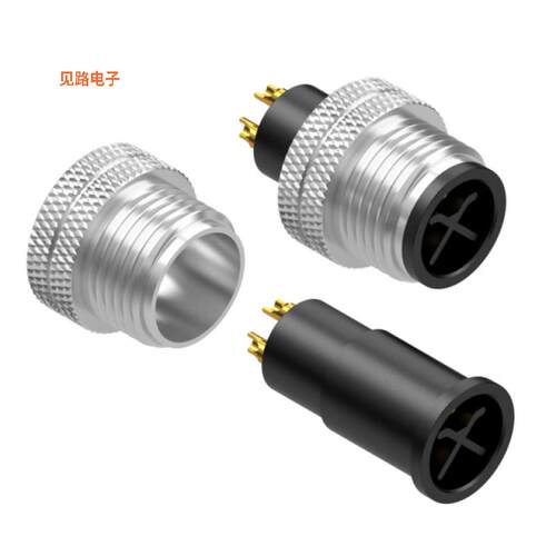50-01052 -[全新CONN PLUG MALE 3P GOLD SLDR CUP]