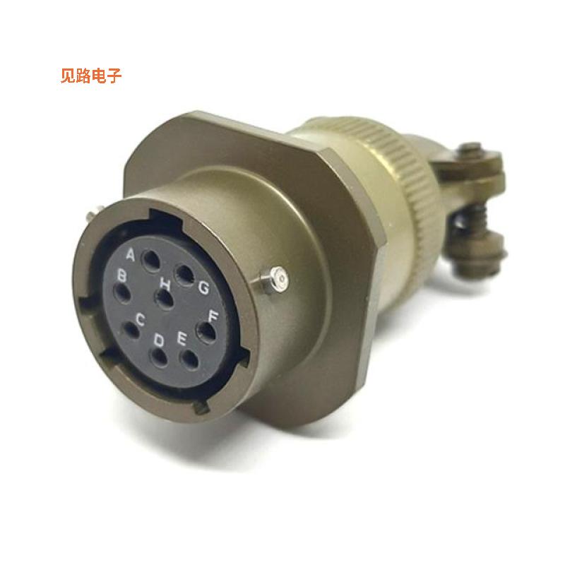 MSW01A12-8S -原装[CABLE MOUNT RECEPTACLE插座，母型插口