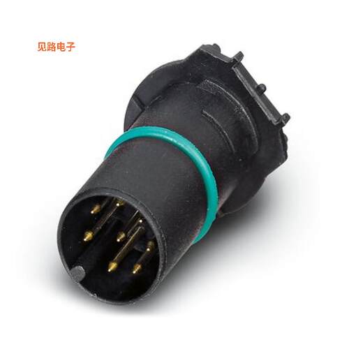 1457555 -原装[CONN MALE INSERT 8POS SOLDER插件，公形引脚