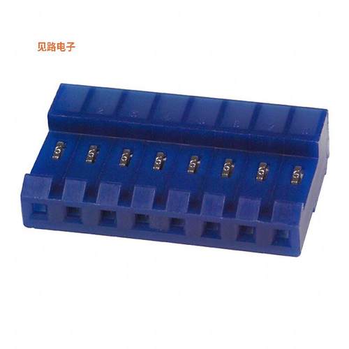 640430-8 -原装[CONN RCPT 8P IDC 26AWG TIN-LEAD插座