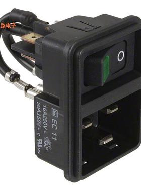 EC11.0031.201 -[全新PWR ENT MOD RCPT IEC320-C20 PNL]