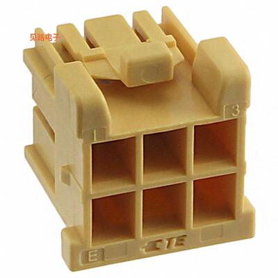 4-1971905-3 -[全新CONN PLUG HSG 6POS 3.30MM]