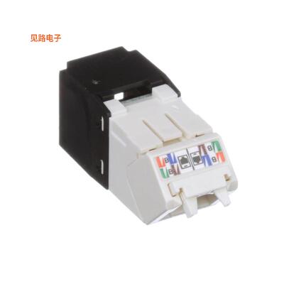 CJUD688TGBL -原装[CAT6 UP/DOWN 45 DEGREE TG WIRECA插孔