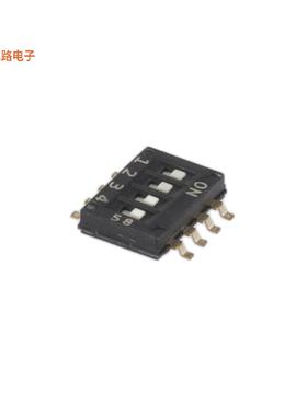 IKH0403000 -原装[SWITCH SLIDE DIP SPST 0.025A 24VSPST