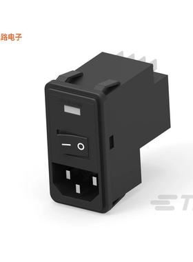 PS0SSDS30 -原装[AC Power Entry Modules 3A DUAL FIEC 320-C14