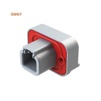 ATP13-2P-BM03GRY -原装[2 POSITION 90DEG PCB FLANGE MNT插座