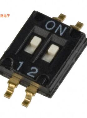 97R02ST -原装[SWITCH SLIDE DIP SPST 0.025A 24VSPST