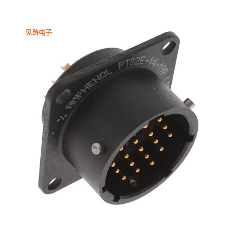 PT02E-14-19P(027) -原装[PT 19C 19#20 PIN RECP插座，公形引脚