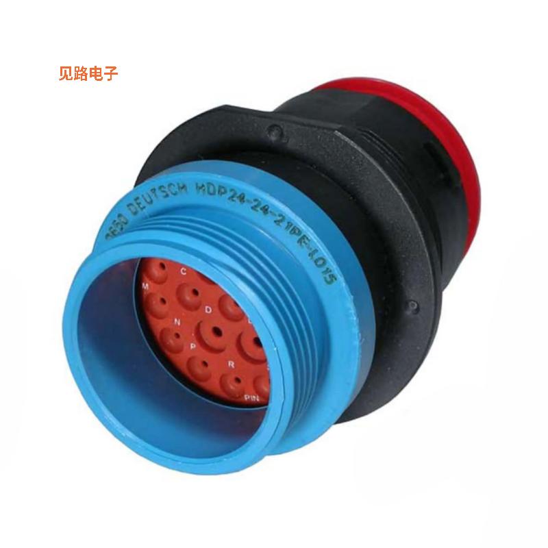HDP24-24-21PE-L015 -[全新REC, 21P, BLK, E, THD, 12/16, P]