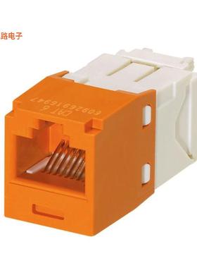 CJ688TGOR -原装[MINI-COM MODULE, CAT 6, UTP, 8 P插孔