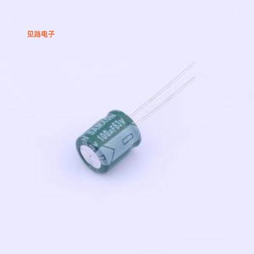 EGF107M1JG1BRR -[原装直插铝电解插件,D10xL12.5mm