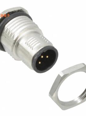 1553048 -原装[CONN PLUG MALE 5POS GOLD SOLDER插头，公引脚