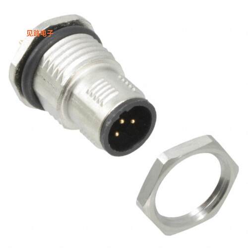 1543647 -原装[CONN PLUG MALE 5POS GOLD SOLDER插头，公引脚