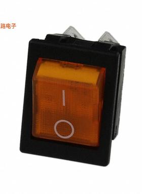 C1353ALBA3-602AW -[全新SWITCH ROCKER DPST-NO 20A 250V]