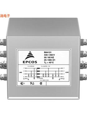 B84131M0003A116 -[全新LINE FILTER 440V/250VAC 16A CHAS]