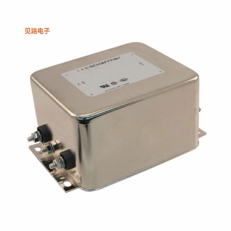 FN2060-30-08 -原装[LINE FILTER 250VAC 30A CHASS MNT单相