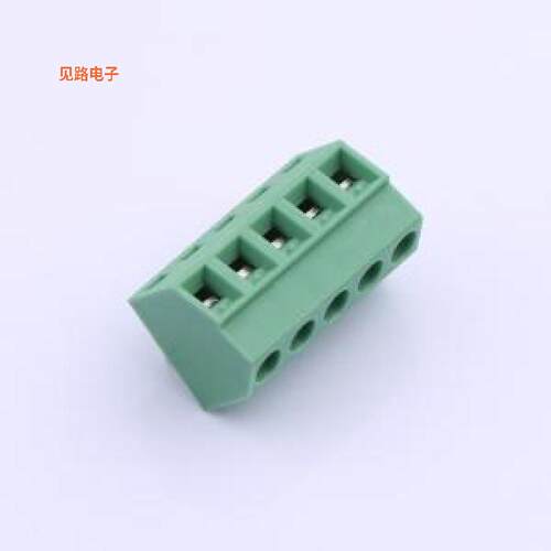 DB127S-3.81-5P-GN-S -[原装螺钉式接线P=3.81mm