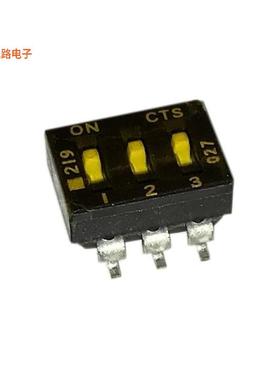 219-3MST -原装[SWITCH SLIDE DIP SPST 0.1A 20VSPST