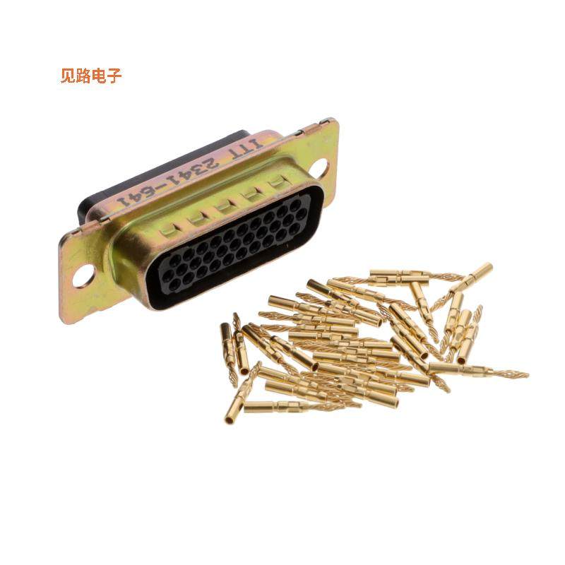 2DA31P -原装[CONN D-SUB RCPT 31P PNL MT CRIMPD-Sub，双密度