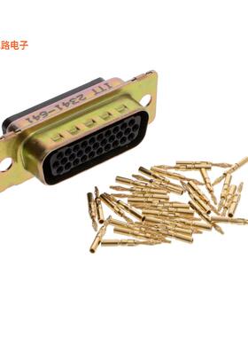 2DA31P -原装[CONN D-SUB RCPT 31P PNL MT CRIMPD-Sub，双密度