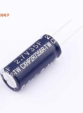 CXHP2R7356R-TW -[原装2.7V 35F 16X35 EDLC插件,D16xL35mm
