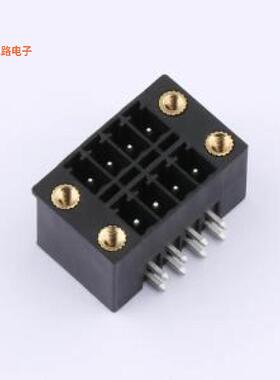 DB2ERHBM-3.5-2*4P-BK -[原装插拔式接线弯插,P=3.5mm