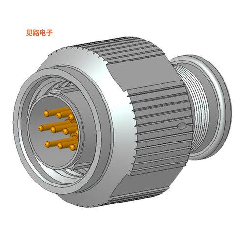 2M801-036-16M7-10PA -[全新CONN PLUG MALE 10POS GOLD CRIMP]