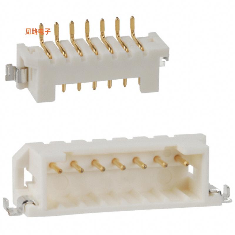 DF3EA-7P-2H(51) -原装[CONN HEADER SMD R/A 7POS 2MM接头