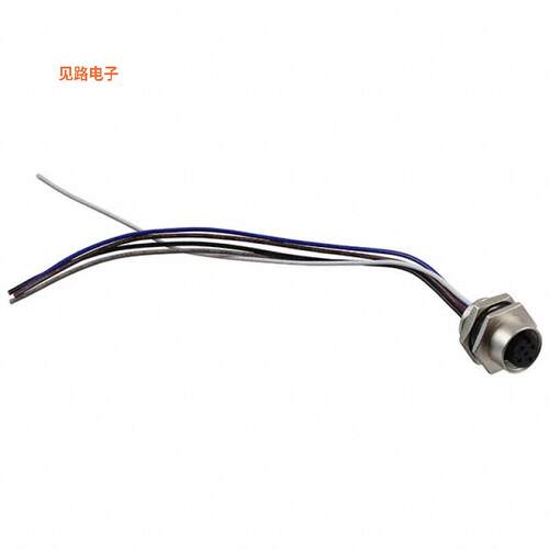 M12A-05PFFC-SH8B15 -[全新CONN RCPT FML 5P WIR LEAD 0.49']