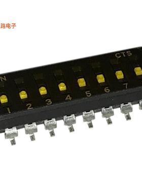 219-8LPSTRF -原装[SWITCH SLIDE DIP SPST 0.1A 20VSPST