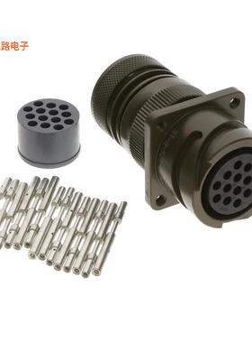 CA3100E20-27S-B-15 -原装[CONN RCPT W/SKT 14POS插座，母型插口