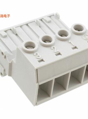 1607745 -原装[INSERT 3POS+1GND SCREW MODULE插件