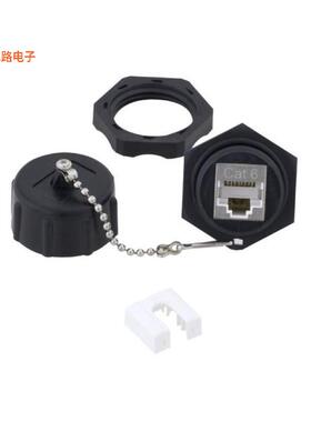 WPBHC6110 -原装[C6 RJ45/110 IP67 BLKHD POE+插孔