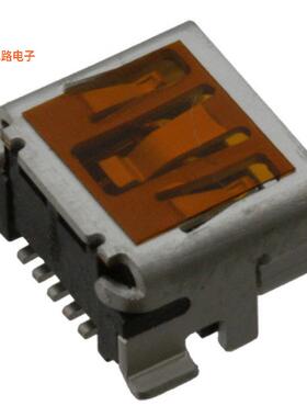 0513870530 -原装[CONN RCPT USB2.0 MINI B SMD R/AUSB
